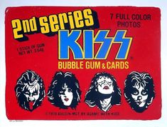 Eric Carr Kiss, Kiss Merchandise, Kiss Artwork, Bubble Gum Cards, Eric Carr