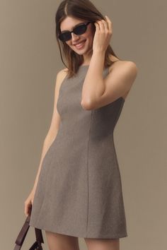 Rent Square-Neck Shift Mini Dress from Nuuly. Pick 6 items for $98/month. Free shipping + returns. Classic Sleeveless Fall Dress, Elegant Fitted Sleeveless Dress For Fall, Nuuly Outfit Ideas, Shift Dress Outfit, 60s Shift Dress, Dramatic Dresses, Rental Ideas, White Coat Ceremony, Maladaptive Daydreaming