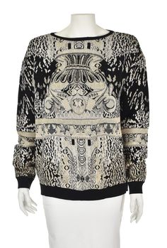 MARY KATRANTZOU Vintage Oversized Pullover Sweater Fits S/M/L Oversized Pullover Sweaters, Boat Neck Sweater, Designer Label, Mary Katrantzou, Sweater Oversize, Sweater Fits, Boatneck Sweater, Oversized Pullover, Vintage Sweater