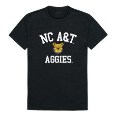 North Carolina A&T State University Aggies Arch T-Shirt TeeThe W Republic Apparel Men's T-Shirt is a high-quality cotton tee featuring the digitally printed name and logo of your college, university, or alma mater. Be sure to show off your school and team spirit with these trendy tees. 100% Cotton Men's size: Small, Medium, Large, X-Large, XX-Large. Refer to size chart Short Sleeve, Crew Neck Lightweight, Soft, and Durable Machine Wash Digitally Printed in USA Officially Licensed by W Republic A Hbcu Homecoming, Trendy Tees, Homecoming Outfits, Top Colleges, Gifts For Sports Fans, College Gifts, College University, Alma Mater, Trendy Tee