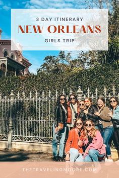 Ultimate Girls' Trip Itinerary: New Orleans Edition Nola Day Outfits, Nola Bachelorette Party Itinerary, Girls Trip To New Orleans, Girls Trip New Orleans, New Orleans Bachelorette Party Itinerary, New Orleans Weekend Trip, New Orleans Girls Trip, Girls Getaway Weekend, I Am Gorgeous