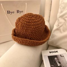 Handmade crochet hats, brown crochet for women Cheap Brown Casual Crochet Hat, Cheap Brown Crochet Hat For Summer, Affordable Adjustable Brown Crochet Hat, Cheap Brown Crochet Hat, Brown Crochet Hat, Crochet For Women, Crochet Brown, Brown Crochet, Woolen Scarves