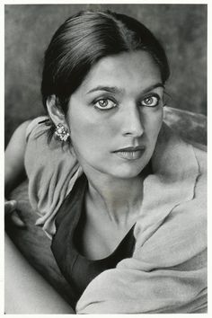 a black and white photo of a woman