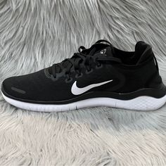 Black & White 942837~001 Nike Black Athletic Sneakers, Nike Black Athletic Fit Sneakers, Nike Black Sneakers For Jogging, Black Slip-on Athleisure Running Shoes, Sporty Black Sneakers, Sporty Black Sneakers For Running Errands, Black Lace-up Athletic Sneakers, Nike Black Slip-on Sneakers, Black Low-top Running Sneakers