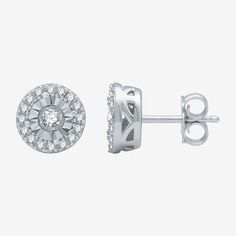 Diamond Clarity: I1Earring Back: FrictionSetting: ProngShape: RoundStone Cut: RoundDiamond Color: H-IMetal Color: WhiteEarring Length: 8mmEarring Width: 8mmRounded Carat Weight: 1/4 Ct. T.w.Care: Wipe CleanStone Type: 34 Natural DiamondAuthenticity: Lab Grown DiamondBirthstone: April BirthstoneEarrings Style: Stud Earrings, Halo EarringsMetal: Sterling SilverCountry of Origin: Imported White Gold Round Halo Design Earrings, Classic Round Halo Design Earrings, Classic Round Halo Earrings, White Gold Halo Round Cut Earrings, Classic White Round Cluster Earrings, Classic White Cluster Earrings, White Round Halo Earrings, Round White Halo Earrings, White Halo Round Earrings