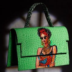 All Our Bags Are Lined Inside With High Quality Red Velvet That Gives It A Touch Of Elegance 100% Leather Bag 100% Hand Painted 100% Hand Crafted Leather Bag From Nigeria 1 Of 1. You Will Never See Your Bag Anywhere Thank You For Supporting Our Small Business Designer Green Handheld Bag, Designer Handmade Top Handle Shoulder Bag, Designer Green Flap Bag For Shopping, Designer Green Top Handle Flap Bag, Green Rectangular Flap Bag For Shopping, Designer Handmade Bags For Daily Use, Fashion Tote Shoulder Bag With Top Carry Handle, Green Handmade Top Handle Satchel, Green Top Handle Bags As Gifts