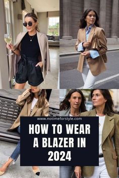 Blazer Outfits Women, Jeans Blazer Outfit, Best Outfits For Women, How To Wear Blazers, Black Blazer Outfit, Wardrobe Checklist, 2025 Fashion Trends