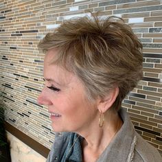 39 Youthful Hairstyles for Older Women Youthful Hairstyles, Haircuts For Older Women, Short Grey Hair, Short Pixie Haircuts, Short Pixie Cut, Short Hair With Layers, Short Hair Styles Pixie