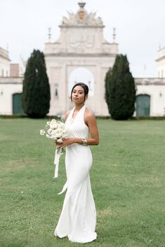 Silk V-neck bridal gown with open back photo 1 Luxury V-neck Wedding Slip Dress, Ivory Silk Wedding Dress, Wedding Skirt Top, Wedding Dress Fitted, Silk Bridal Gown, Low Back Wedding Dress, Ivory Bridal Gown, Wedding Dress Low Back, Cape Wedding Dress