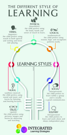 the different types of learning styles