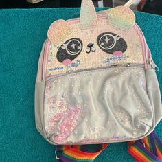 New With Tag My Daughter Never Used It Cute Multicolor Backpack For Playtime, Cute Multicolor Backpack For Daycare, Toddler Backpack, My Daughter, Kids Accessories, Kids Shop, Bag Accessories, Backpacks, Silver