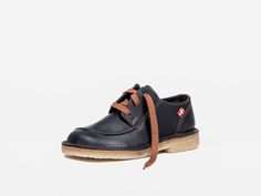 Low-top Laced Oxfords For Derby, Low-top Oxfords For Derby, Derby Lace-up Oxfords With Contrast Sole, Lace-up Oxfords With Contrast Sole For Derby, Casual Lace-up Derby Shoes With Rubber Sole, Casual Lace-up Derby With Leather Sole, Leather Derby Shoes With Laces, Derby Shoe, Popular Boots