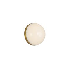 an image of a white ball on the wall