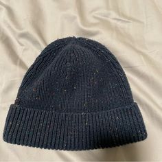 Nwot. From Old Navy. Navy Hat With Speckle Print. Ribbed Design. Size M In Toddler. Navy Casual Winter Hats, Trendy Warm Blue Hats, Navy Casual Beanie Hat, Navy Cotton Winter Hat, Winter Navy Cotton Hat, Blue Casual Beanie One Size, Blue Casual Beanie One Size Fits Most, Casual Blue Beanie, One Size Fits Most, Blue Casual Beanie For Cold Weather