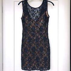 Super Cute Nwot Mini Dress! Has Nude Slip Underneath With A Build In Bra. Runs Small... Tag Says Size 9/10 But It’s More Like A 5/6 In My Opinion Dresses Navy Blue, Sequin Short Dress, Sequin Short, Sequin Shorts, Navy Blue Dresses, Blue Lace, Short Dress, Sequin, Short Dresses