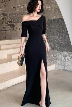 Black Dresses Classy, Color Rush, Black Dress Formal, Prom Outfits, Gala Dresses, Health Articles, Formal Dresses Prom