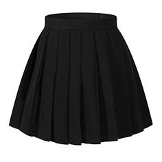 Black Skirt Knee Length, Grunge Skirts, Ladies Costumes, Waisted Skirts, Png Clothes, Flared Skirts, Mode Shoes, Womens Costumes, High Waisted Pleated Skirt