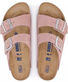 Birkenstock Women's Arizona Soft Footbed Sandals | Dick's Sporting Goods Birkenstock Outfit Women, Birkenstock Buckley, Birkenstock Pink, Birkenstock Style, Moccasins Style, Birkenstock Women, Suede Moccasins, Fresh Shoes, Suede Mules