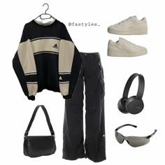 Looks Hip Hop, Vintage Outfit, Wear Or Tear, September 22, Casual Style Outfits, Lookbook Outfits, Teen Fashion Outfits