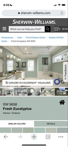 the website for sherylin williams's home decorating and remodeling