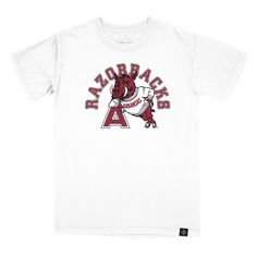 University of Arkansas Vault Leaning Hog T - Shirt - Shop B - Unlimited - men tee Arkansas Razorback Svg Free, Arkansas Razorbacks Shirts For Women, Cute Arkansas Razorback Shirts, Arkansas Shirt, Arkansas Razorbacks Baseball, University Of Arkansas, Out Of Style, Arkansas, Mens Tees