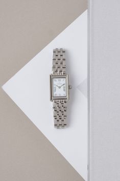 Timeless Silver watchesnstyle 531 Rectangle Watch Women Silver, Silver Square Watches Women, Silver Vintage Watches Women, Dainty Silver Watches For Women, Womens Silver Watch, Timeless Watches Women, Silver Watches Women Classy, Vintage Watches Women Silver, Silver Vintage Watch