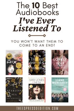 the 10 best audio books i've ever listened to you won't want them to come to an end