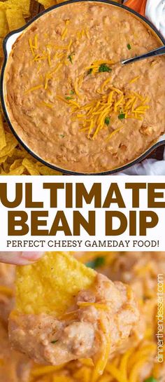 an image of the ultimate quesadilla dip recipe