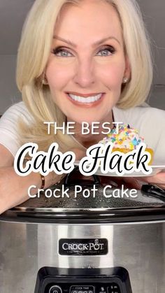 the best cake hack crock pot cake