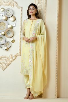 Buy Yellow Kurta And Dupatta Organza Embroidered Paisley Straight Set For Women by Aariyana Couture Online at Aza Fashions. Yellow Salwar Kameez With Intricate Embroidery, Elegant Yellow Salwar Kameez With Intricate Embroidery, Yellow Silk Salwar Kameez With Intricate Embroidery, Yellow Silk Traditional Wear With Intricate Embroidery, Elegant Yellow Salwar Kameez With Resham Embroidery, Yellow Churidar With Intricate Embroidery For Festivals, Yellow Unstitched Suit With Intricate Embroidery For Wedding, Festival Yellow Churidar With Intricate Embroidery, Yellow Silk Set With Intricate Embroidery