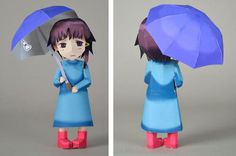 Paper Craft Character, Lain Papercraft, Lain Iwakura, Serial Experiments Lain, Anime Release, Paper Things, Anime Crafts, Soul Eater, Origami Art