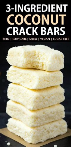 Ketogenic Desserts, Desserts Keto, Coconut Candy, Postre Keto, Snacks Easy, Low Carb Snack, Vegan Sugar, Keto Brownies