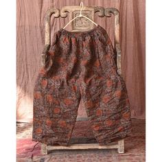 Details: Gender: Women Item Type: Pants Material: Linen Season: Spring, Autumn Pattern: Print Style: Casual, Loose, Retro Waist Type: Elastic Waist Size: One Size Length: 92.00 cm/ 36.22 " Waist: 112.00 cm/ 44.09 " Hip: 138.00 cm/ 54.33 " Bohemian Full-length Relaxed Fit Harem Pants, Bohemian Brown Ankle-length Harem Pants, Printed Linen Pants, Floral Print Wide-leg Cotton Harem Pants, Loose Linen Pants, Bohemian Wide-leg Pants With Paisley Print, Non-stretch Floral Print Harem Pants, Independent Women, Linen Pants Women