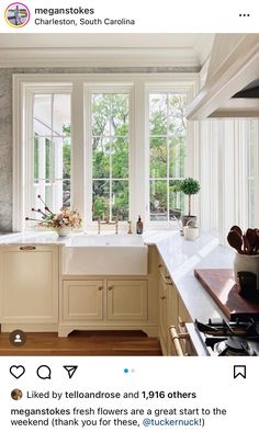 the kitchen is clean and ready to be used as a place for breakfast or dinner