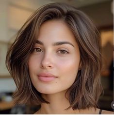 Long Bob, Hair Dos, Cut And Color, Bob Hairstyles, New Hair, Hair Lengths, Hair Inspo, Brown Hair, Short Hair