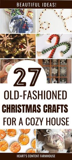 Make A Holiday Wreath, Homemade Decorations For Christmas, Country Christmas Ornaments Diy, Rustic Christmas Diy Decor, Victorian Christmas Crafts, Vintage Xmas Decorations, Homemade Wreaths Diy Christmas, Rustic Christmas Wreaths Diy, Christmas Ornament Crafts Diy