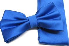 Beautiful silk pre tied and adjustable double tiered banded bow tie. Will adjust from 13" through 20" neck. Bow dimensions 2.5" x 4.5". Blue Tie With Decorative Bow For Parties, Blue Party Tie With Decorative Bow, Blue Bow Ties For Black Tie Occasions, Adjustable Blue Bow Tie, Blue Party Bow Tie With Tie Back, Adjustable Blue Bow Ties, Adjustable Blue Bow With Ties, Blue Adjustable Bow With Ties, Blue Bow With Butterfly Knot