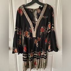 Dress By Angie Size M Never Worn/Nwot Mainly Black But Multi Colored With Flower Designs Seems Very Comfortable & Lightweight Kinda Flowy Multi Colored, Flower Designs, Womens Dresses, Women Shopping, Dresses, Quick Saves, Clothes, Black, Color