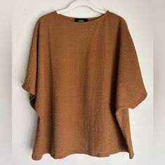 Brand: Cider Color: Ginger Size: 1xl Sleeve Type: Short Material: 95% Polyester 5% Spandex Nwt Cider Tops, Ginger Color, Short Sleeve Knit Top, Sleeve Type, Cider, Knit Top, Ginger, Types Of Sleeves, Tops & Tees