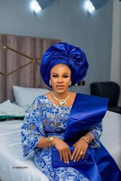 African iro and buba lace Fitted Buba And Iro Lace, Iro And Top Styles Lace, Royal Blue Lace Asoebi Styles, Iro And Buba Styles Lace Classy, Iro And Buba Styles, Iro And Buba Styles Lace, Asoebi Lace Styles Classy, African Wrapper, Iro And Buba