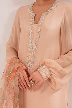 Unstitched Pink Dress For Eid, Hand Embellished Pink Dress For Eid, Semi-stitched Embroidered Dress For Eid, Designer Semi-stitched Embroidered Dress For Eid, Pink Embroidered Dress For Eid, Pink Pakistani Dress, Plain Suits, Floral Dupatta, Pakistani Kurti