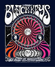 a concert poster for the electric circus