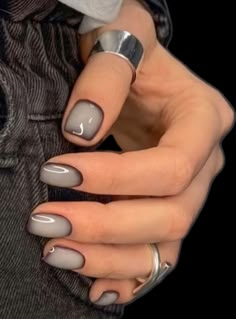 Pretty Poison, Milky Nails, Smink Inspiration, Makijaż Smokey Eye, Fire Nails, Classy Nails, Funky Nails