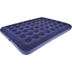 an inflatable mattress is shown on a white background