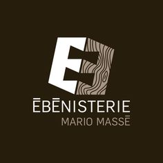 the logo for ebenisterie mario masse, which has been designed to look like