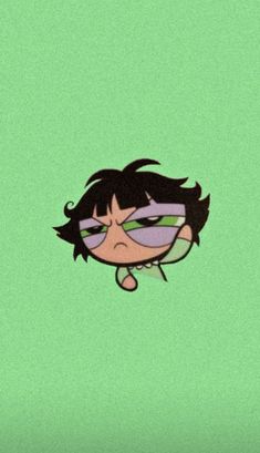 an image of a cartoon character with glasses on his face and hair blowing in the wind