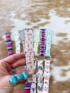 The perfect Watch band for your Apple Watch. Silicone and adjustable Ffa Scrapbook Ideas, Ffa Scrapbook, Cow Accessories, Cute Apple Watch, Watch Bands Leather, Cute Apple Watch Bands, Country Pictures, Apple Watch Bands Fashion, Gifts For Myself