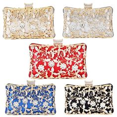 Material: Leather/Size: 21 * 7 * 14CMChain: Short 37CM/Long 116CM Red Rhinestone Bags For Events, Red Clutch Bag With Rhinestones, Red Event Bags With Rhinestones, Red Rhinestone Event Bags, Glamorous Red Clutch Evening Bag, Red Clutch Shoulder Bag For Events, Glamorous Red Clutch For Events, Red Embellished Rectangular Bag, Elegant Red Bag With Rhinestones