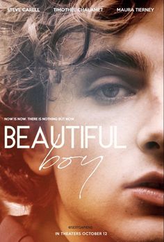 the movie poster for beautiful boy, starring actor and actress in his role as a young man