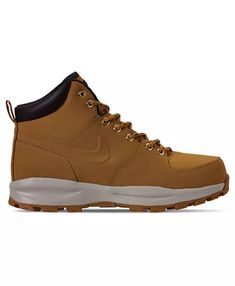 Nike Men's Manoa Leather Boots from Finish Line & Reviews - Finish Line Athletic Shoes - Men - Macy's Nike Boots, Line At, Finish Line, Everyday Wardrobe, Shoes Men, Air Max Sneakers, Air Jordan Sneaker, Boots Men, Leather Men